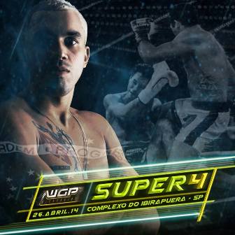 THIAGO MICHEL EM CONFRONTO INTERNACIONAL NO WGP SUPER 4